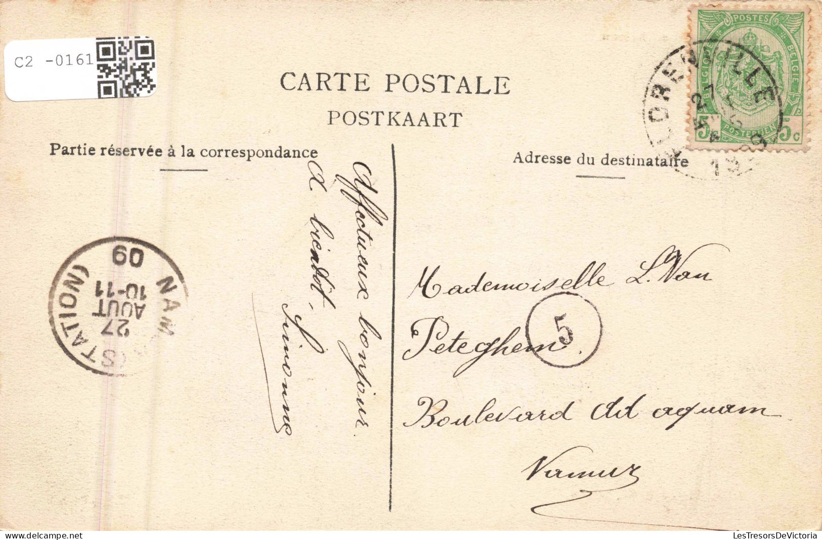 BELGIQUE - Florenville - Orval - Le Château - Carte Postale Ancienne - Florenville