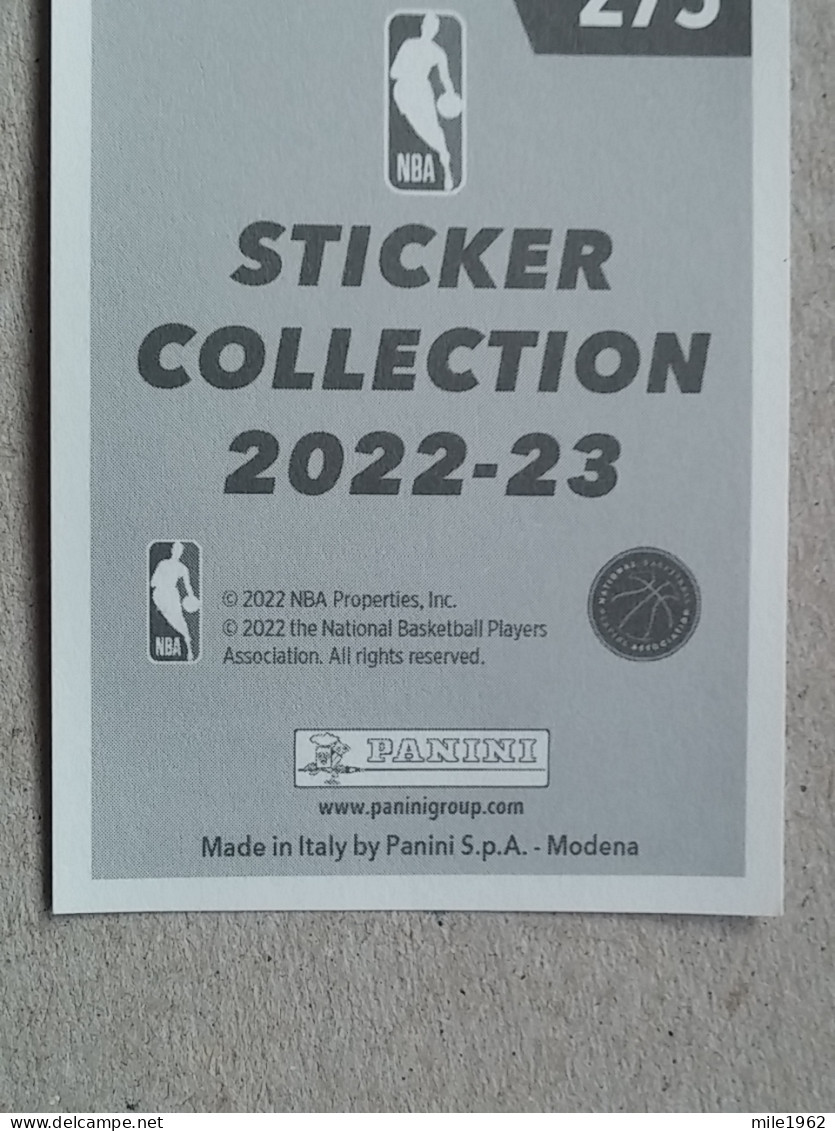 ST 50 - NBA Basketball 2022-23, Sticker, Autocollant, PANINI, No 254 Logo Philadelphia 76ers - 2000-Nu