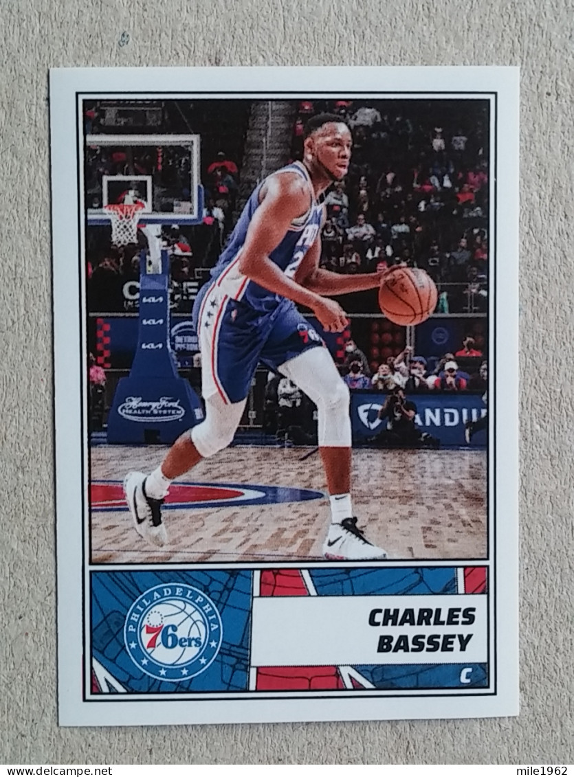 ST 50 - NBA Basketball 2022-23, Sticker, Autocollant, PANINI, No 264 Charles Bassey Philadelphia 76ers - 2000-Heute