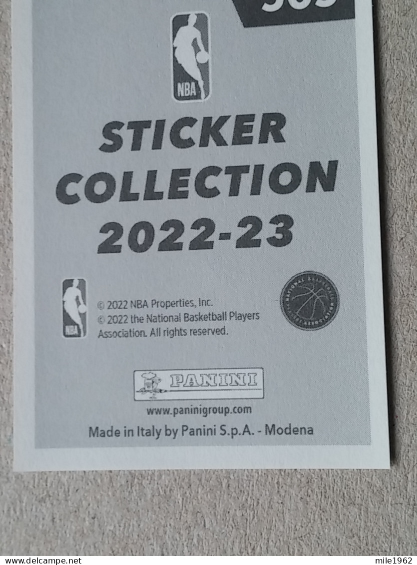 ST 51 - NBA Basketball 2022-23, Sticker, Autocollant, PANINI, No 285 Kristaps Porzingis Washington Wizards - 2000-Nu