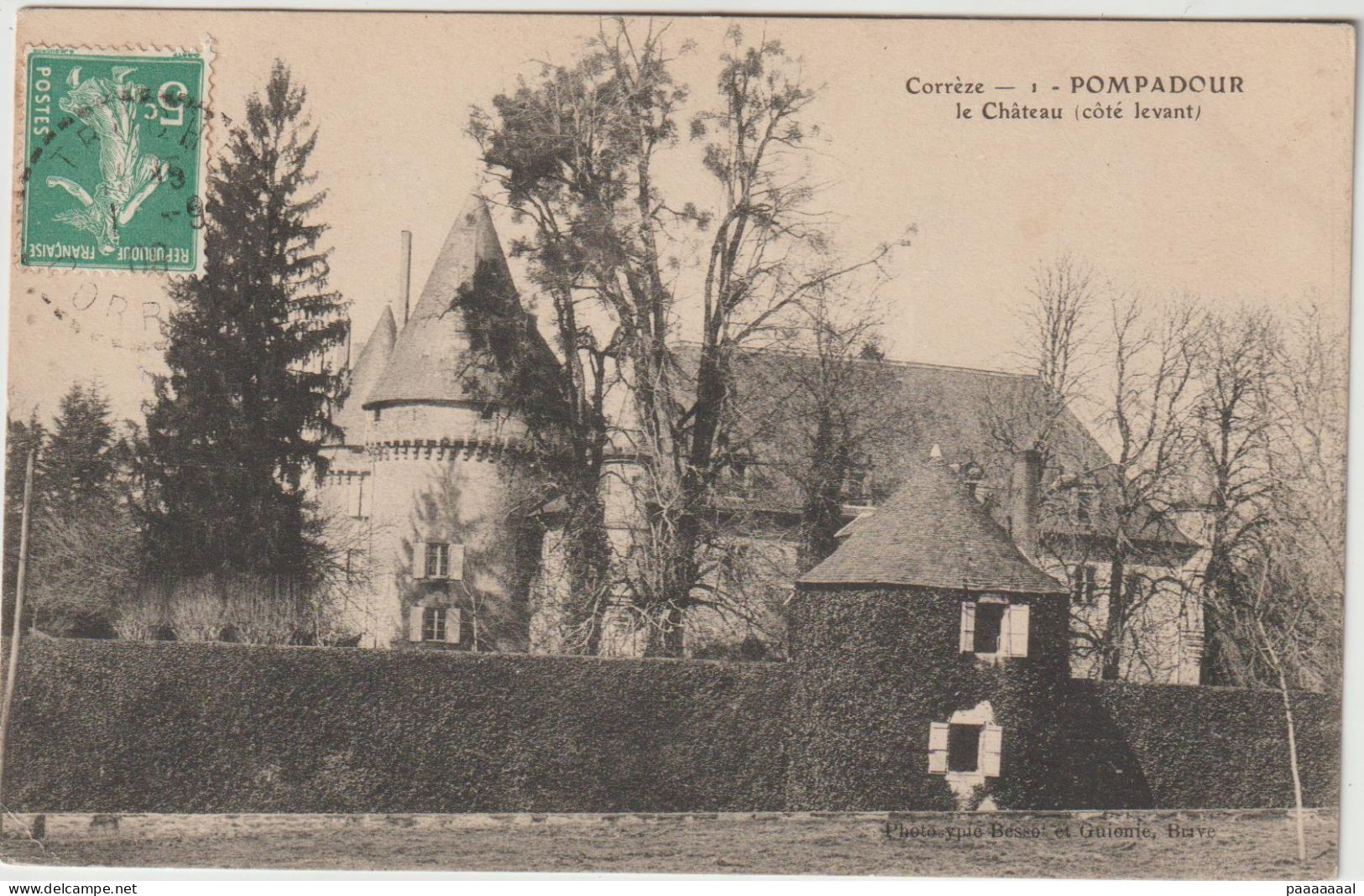 POMPADOUR  LE CHATEAU - Arnac Pompadour