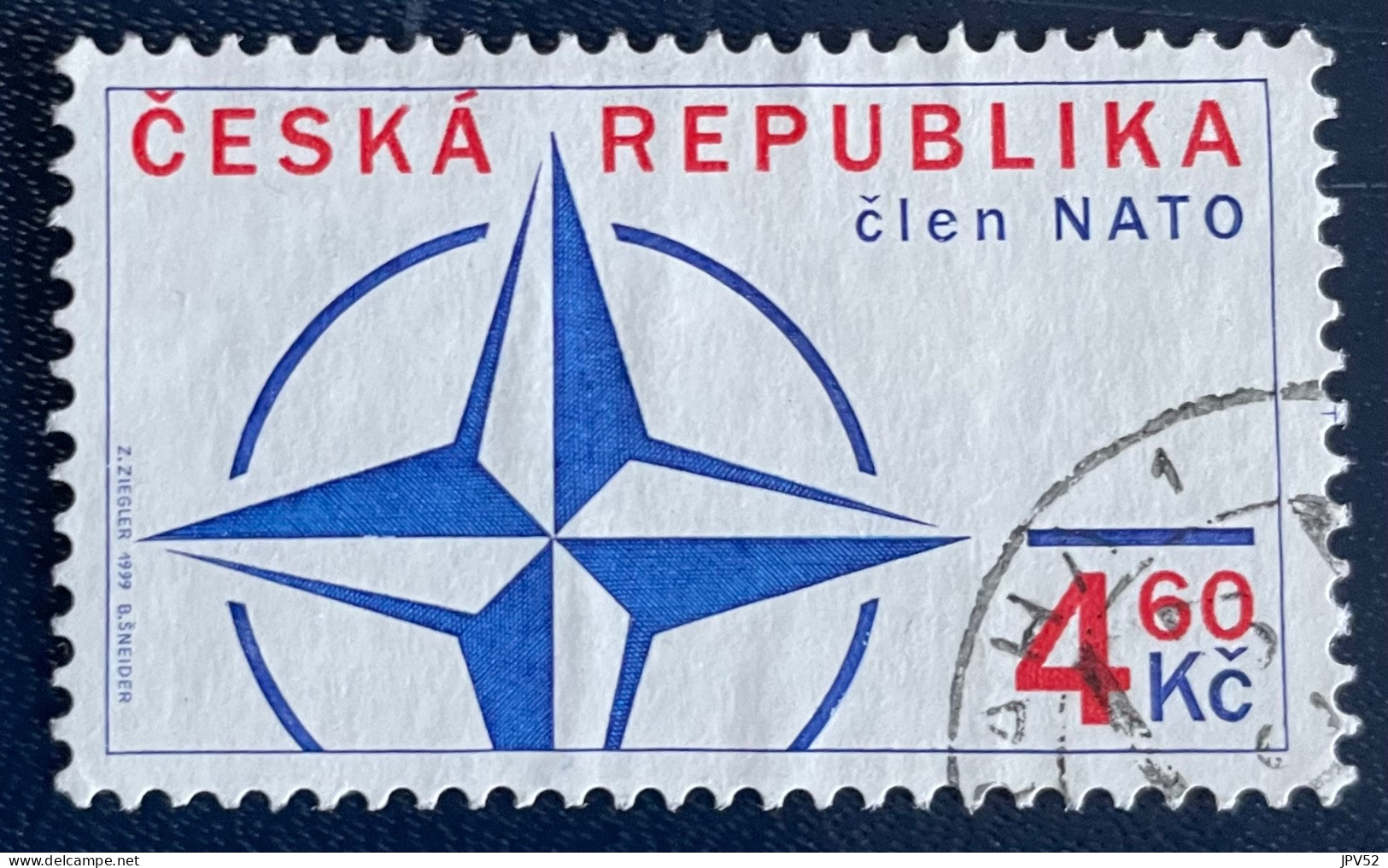 Ceska Republika - Tsjechië - C4/6 - 1999 - (°)used - Michel 212 - Toetreding NAVO - Oblitérés