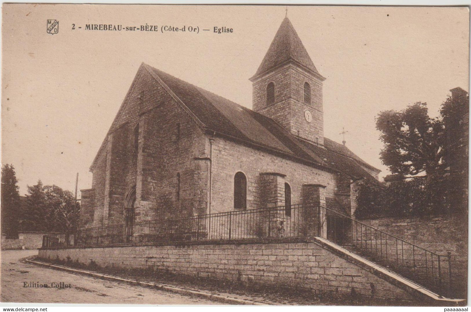 MIREBEAU SUR BEZE  EGLISE - Mirebeau