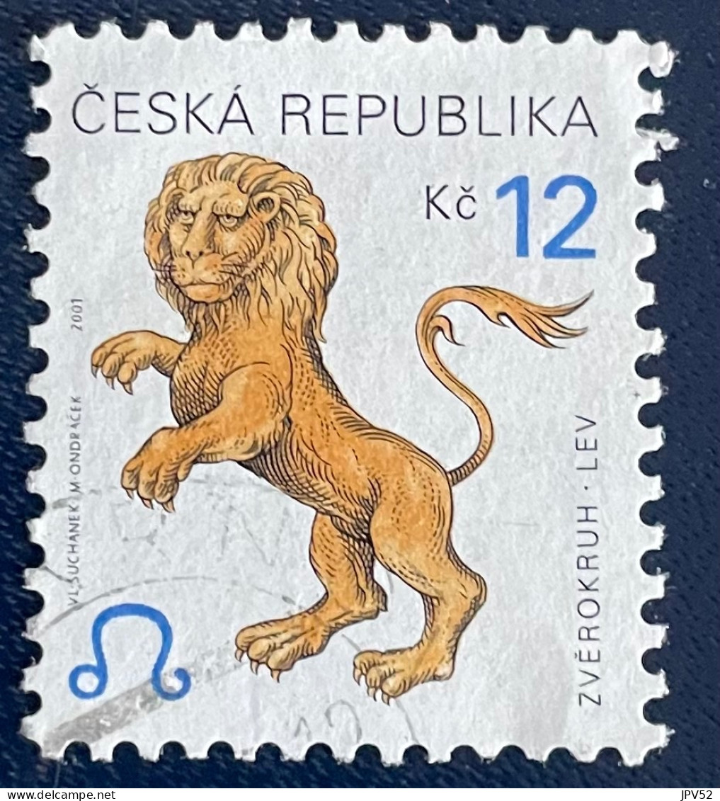 Ceska Republika - Tsjechië - C4/6 - 2001 - (°)used - Michel 282 - Sterrenbeelden - Usados