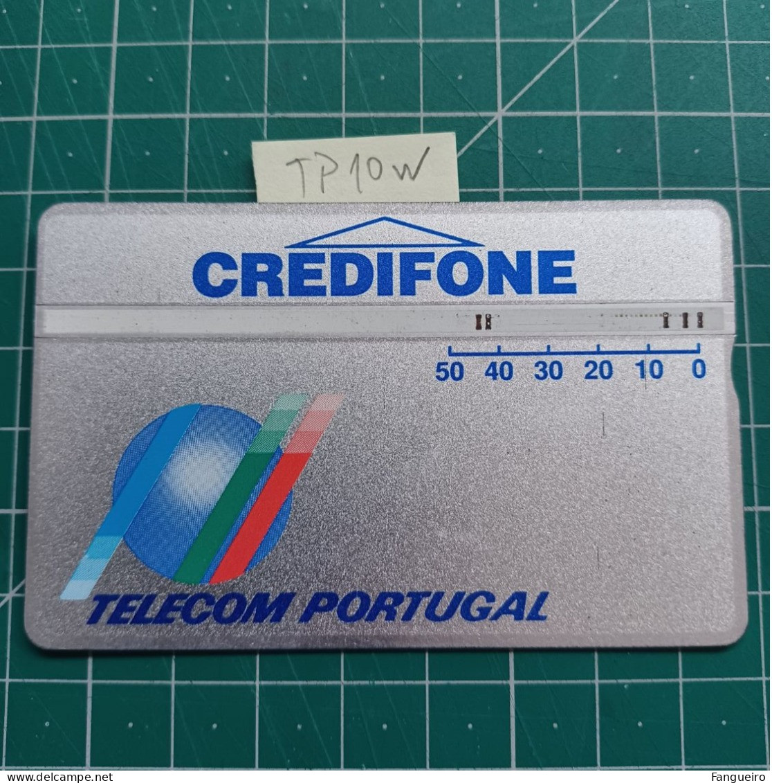 PORTUGAL PHONECARD USED TP10W PRATA - Portogallo