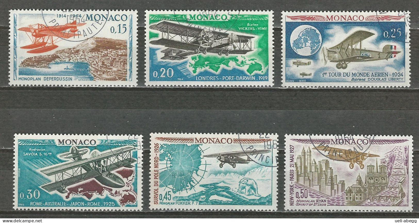 Monaco Mi 756-71 O Used - Used Stamps