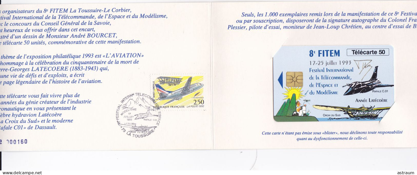 Telecarte En172a Avec Encart - FITEM 93 NEUVE - 50U 1993 - Gem - N°160 - 50 Units