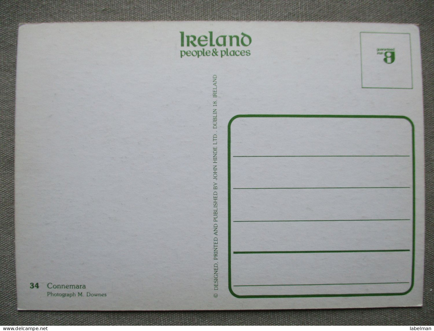 IRLAND UK UNITED KINGDOM CONNEMARA PANORAMA AK CP KARTE CARD POSTKARTE POSTCARD ANSICHTSKARTE CARTOLINA CARTE POSTALE - Colecciones Y Lotes