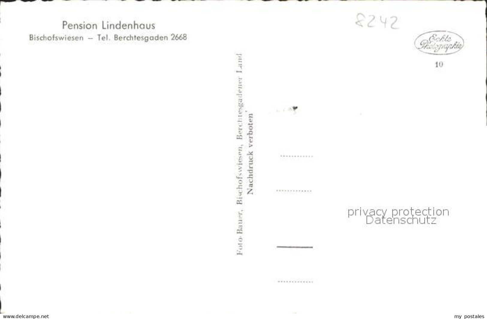71930214 Bischofswiesen Pension Lindenhaus  Bischofswiesen - Bischofswiesen