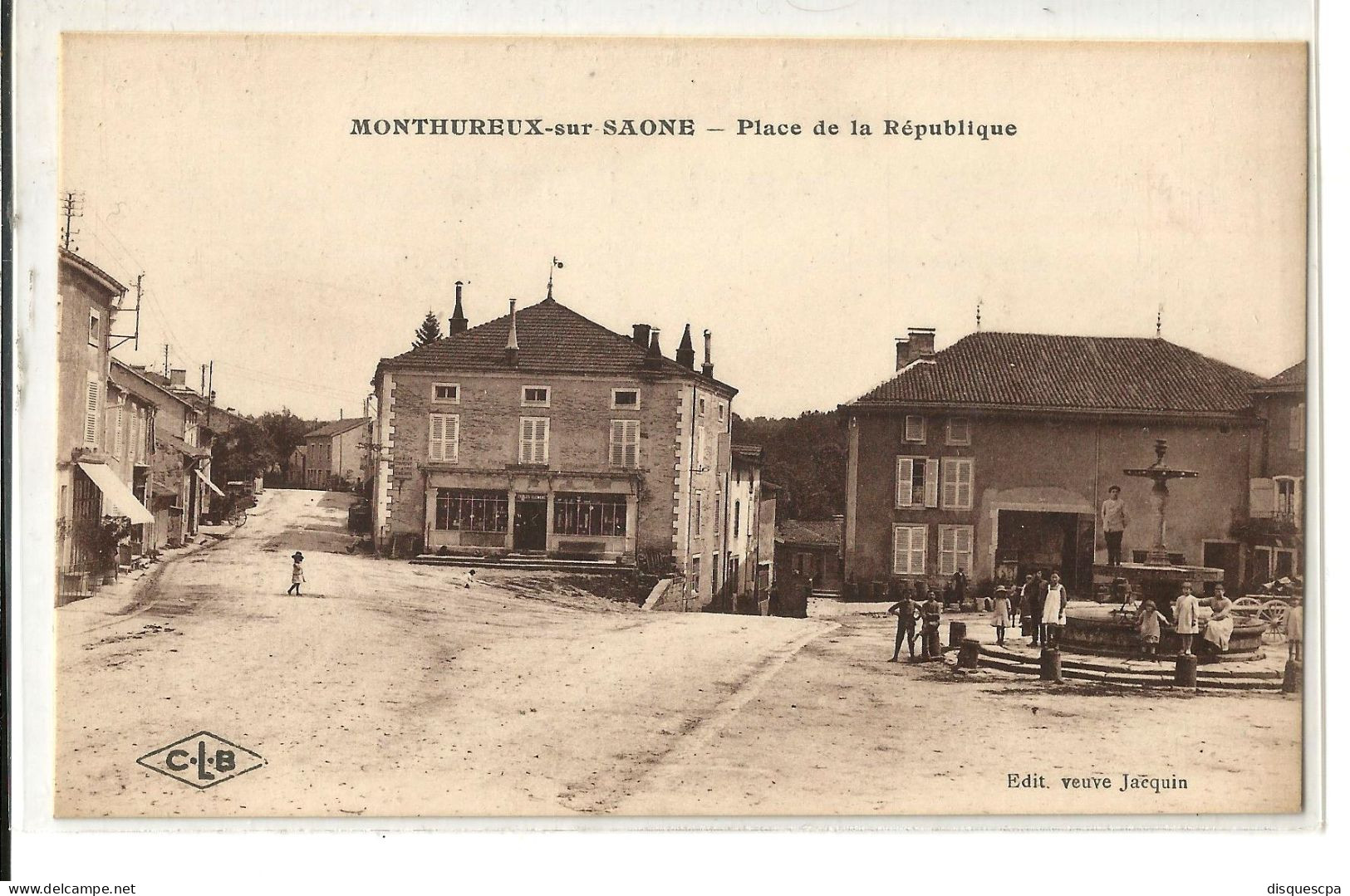 * 88  MONTHUREUX-sur SAONE (Vosges) -  Place De La République - Monthureux Sur Saone