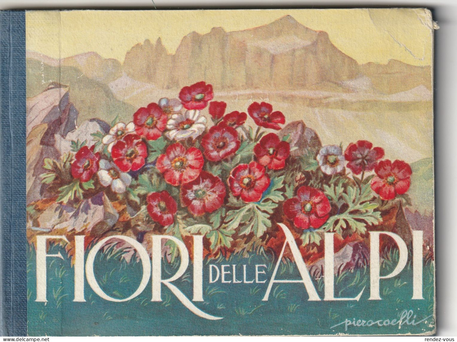 L.  -  Fiori Delle Alpi  Del Prof. Italo Gretter  -  Illustr. Pero Coelli  A Cura Della Soc. Alpinisti Tridentini - Otros & Sin Clasificación