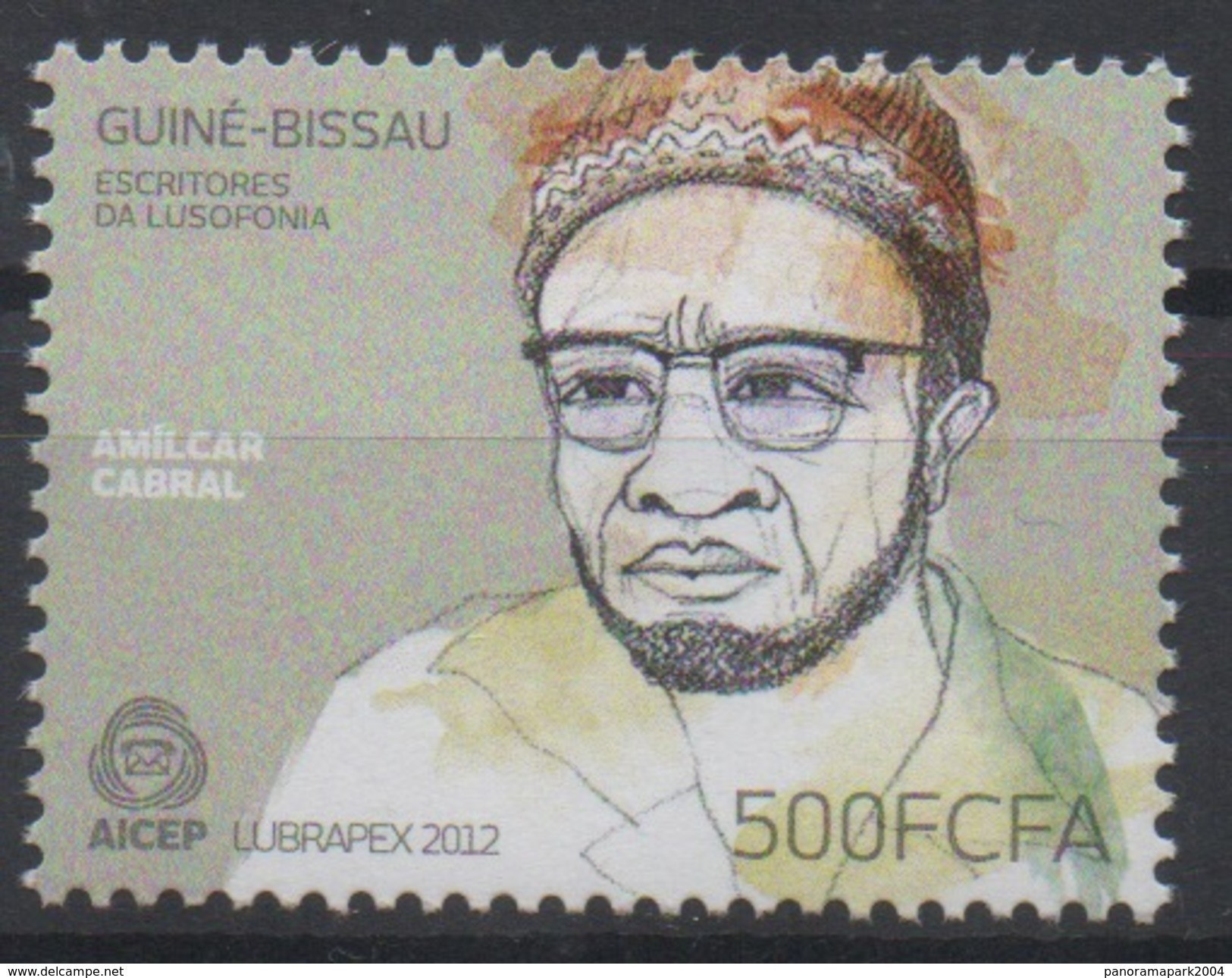 Guiné-Bissau Guinea Guinée Bissau 2012 Mi. A6243 Joint Issue Emission Commune LUBRAPEX AICEP Amilcar Cabral RARE ! - Gemeinschaftsausgaben