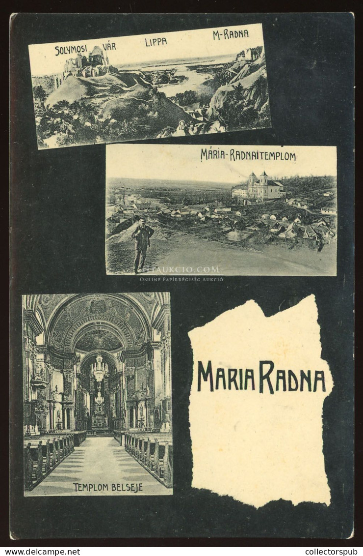 MÁRIARADNA 1909. Régi Képeslap - Hungría