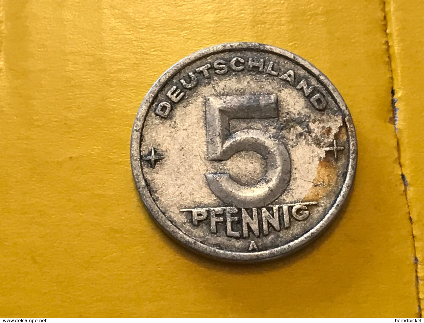 Münze Münzen Umlaufmünze Deutschland DDR 5 Pfennig 1949 - 5 Pfennig