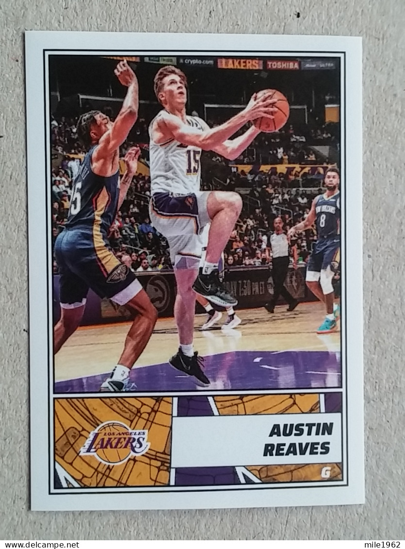 ST 52 - NBA Basketball 2022-23, Sticker, Autocollant, PANINI, No 361 Austin Reaves Los Angeles Lakers - 2000-Hoy