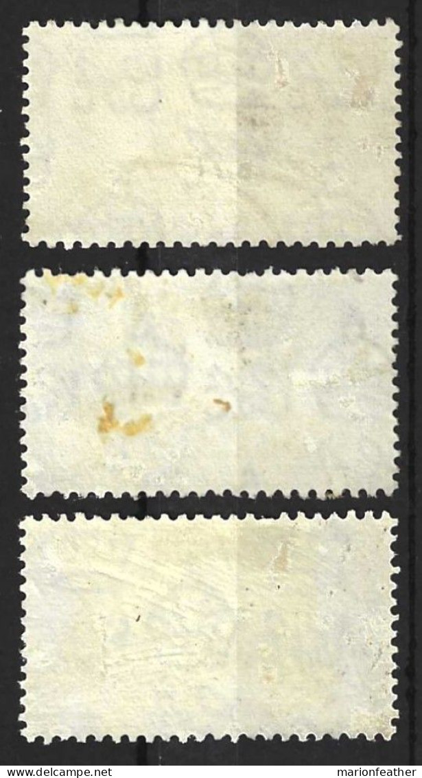 GOLD COAST.....KING GEORGE VI..(1036-52.)....OMNIBUS..CORONATION SET.....OF 3.....VFU... - Gold Coast (...-1957)