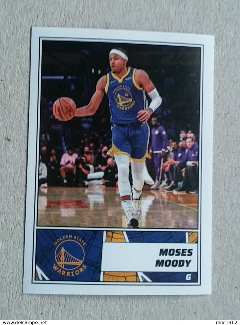 ST 51 - NBA Basketball 2022-23, Sticker, Autocollant, PANINI, No 327 Moses Moody Golden State Warriors - 2000-Hoy