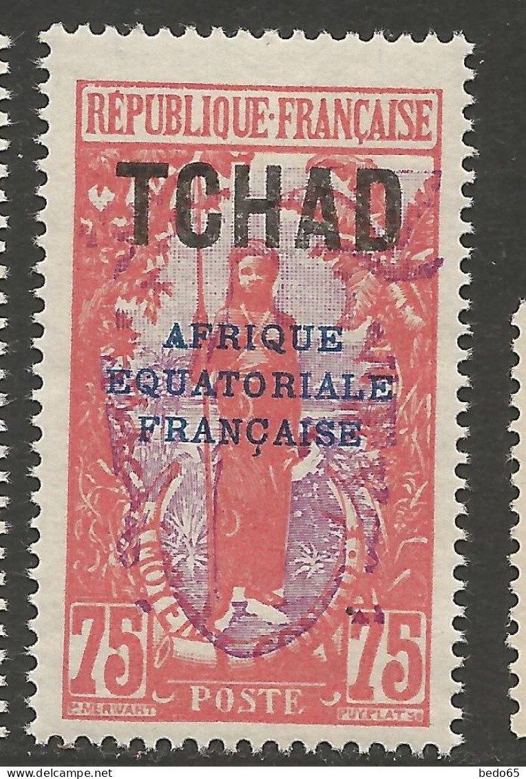 TCHAD N° 33 NEUF** LUXE SANS CHARNIERE / Hingeless / MNH - Unused Stamps