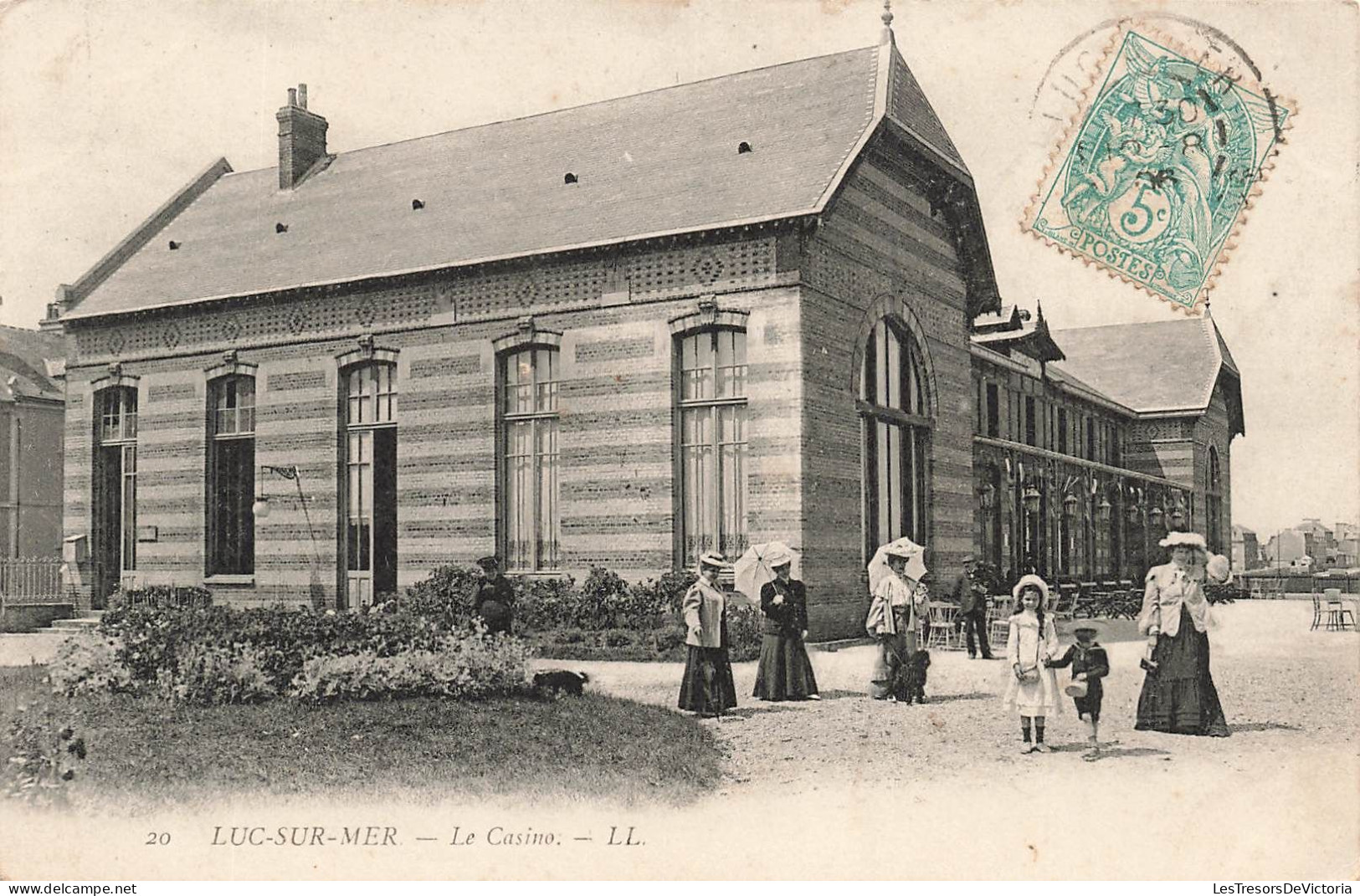 FRANCE - Luc Sur Mer -  Vue Générale Du Casino - LL - Carte Postale Ancienne - Luc Sur Mer