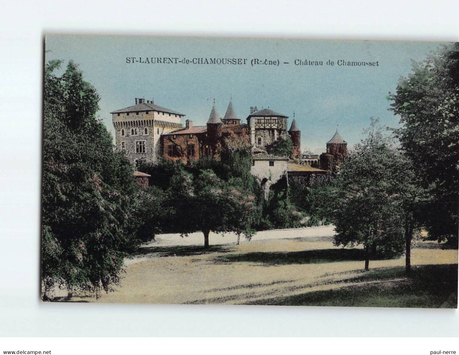 ST LAURENT DE CHAMOUSSET : Château De Chamousset - Très Bon état - Saint-Laurent-de-Chamousset