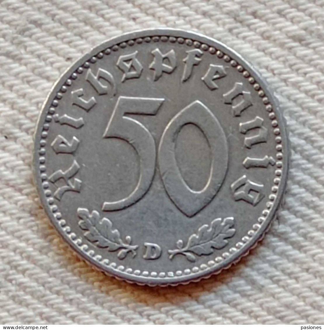 Germania 50 Reichspfennig 1941D - 50 Reichspfennig