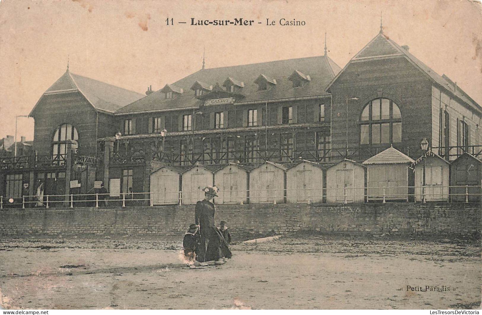 FRANCE - Luc Sur Mer - Vue Générale Du Casino - Carte Postale Ancienne - Luc Sur Mer