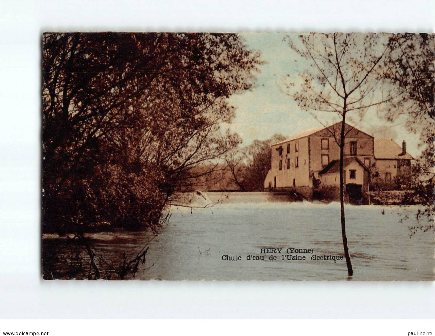 HERY : Chute D'eau De L'Usine électrique - Très Bon état - Hery