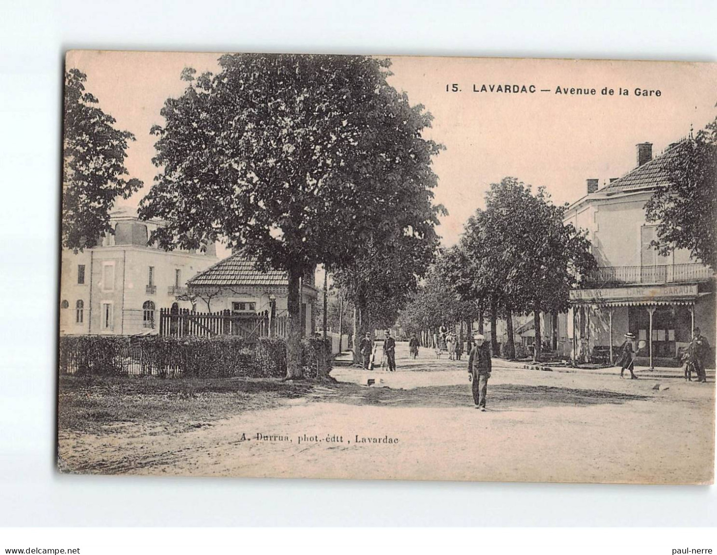 LAVARDAC : Avenue De La Gare - Très Bon état - Lavardac