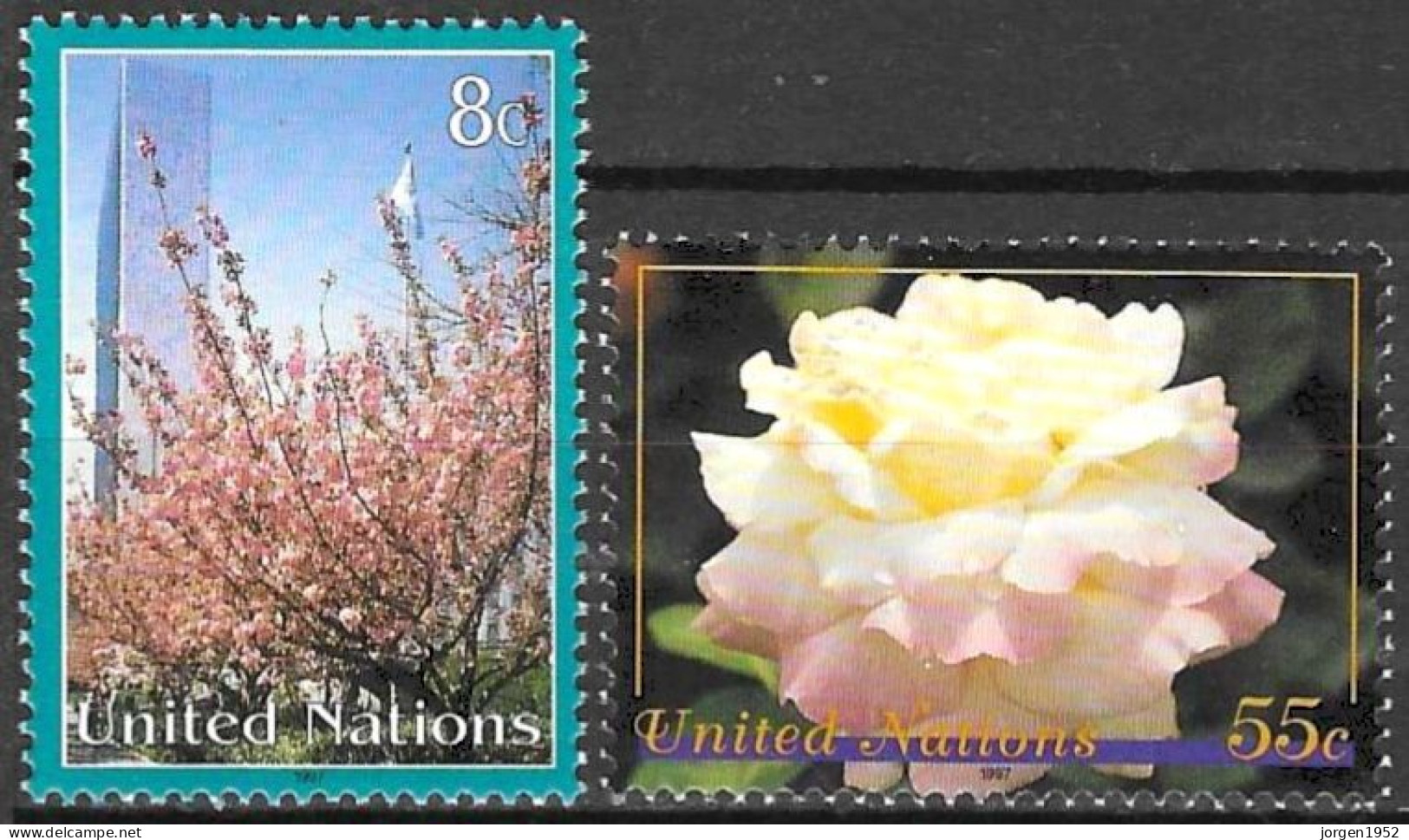 UNITED NATIONS # NEW YORK FROM 1997 STAMPWORLD 730-31** - Neufs