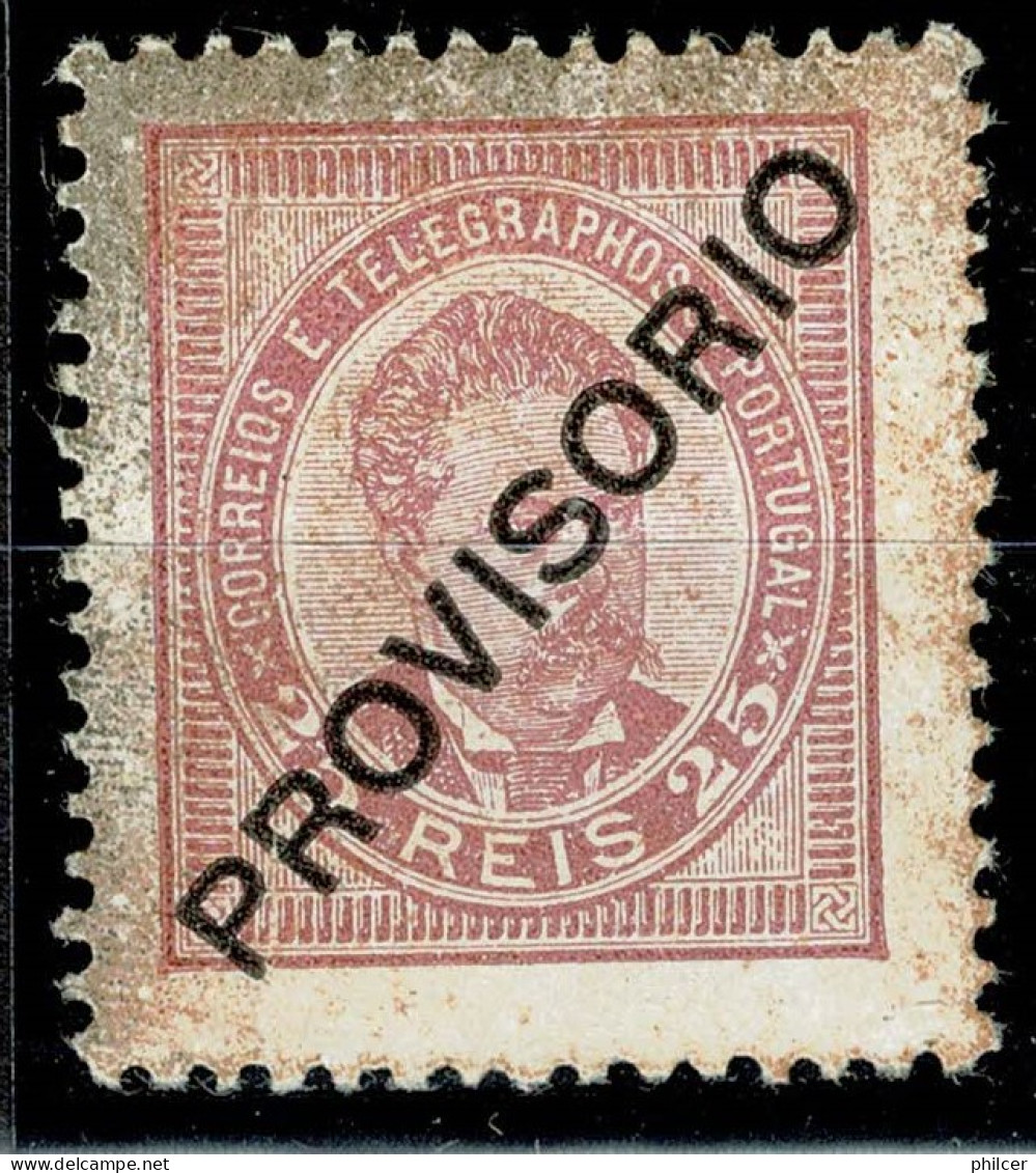 Portugal, 1892/3, # 86b Dent. 12 3/4, MH - Unused Stamps