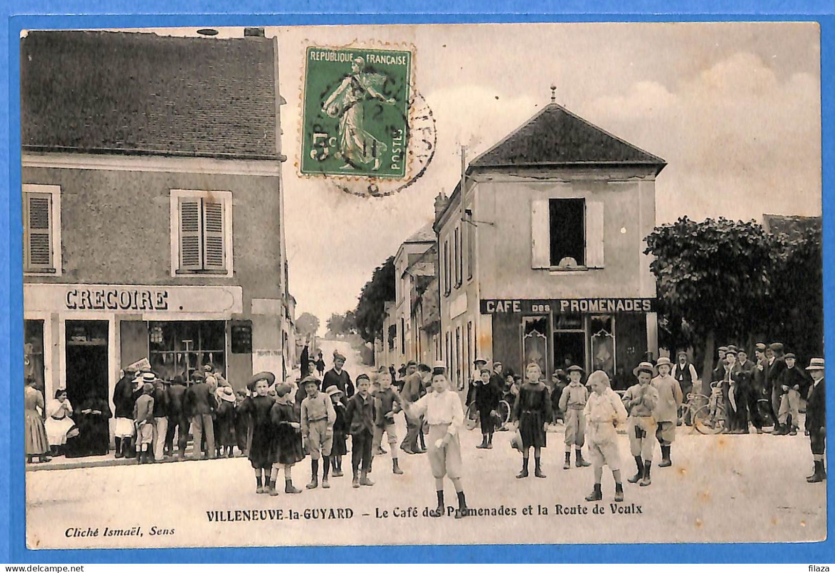 89 - Yonne - Villeneuve-la-Guyard - Le Cafe Des Promenades (N14656) - Villeneuve-la-Guyard