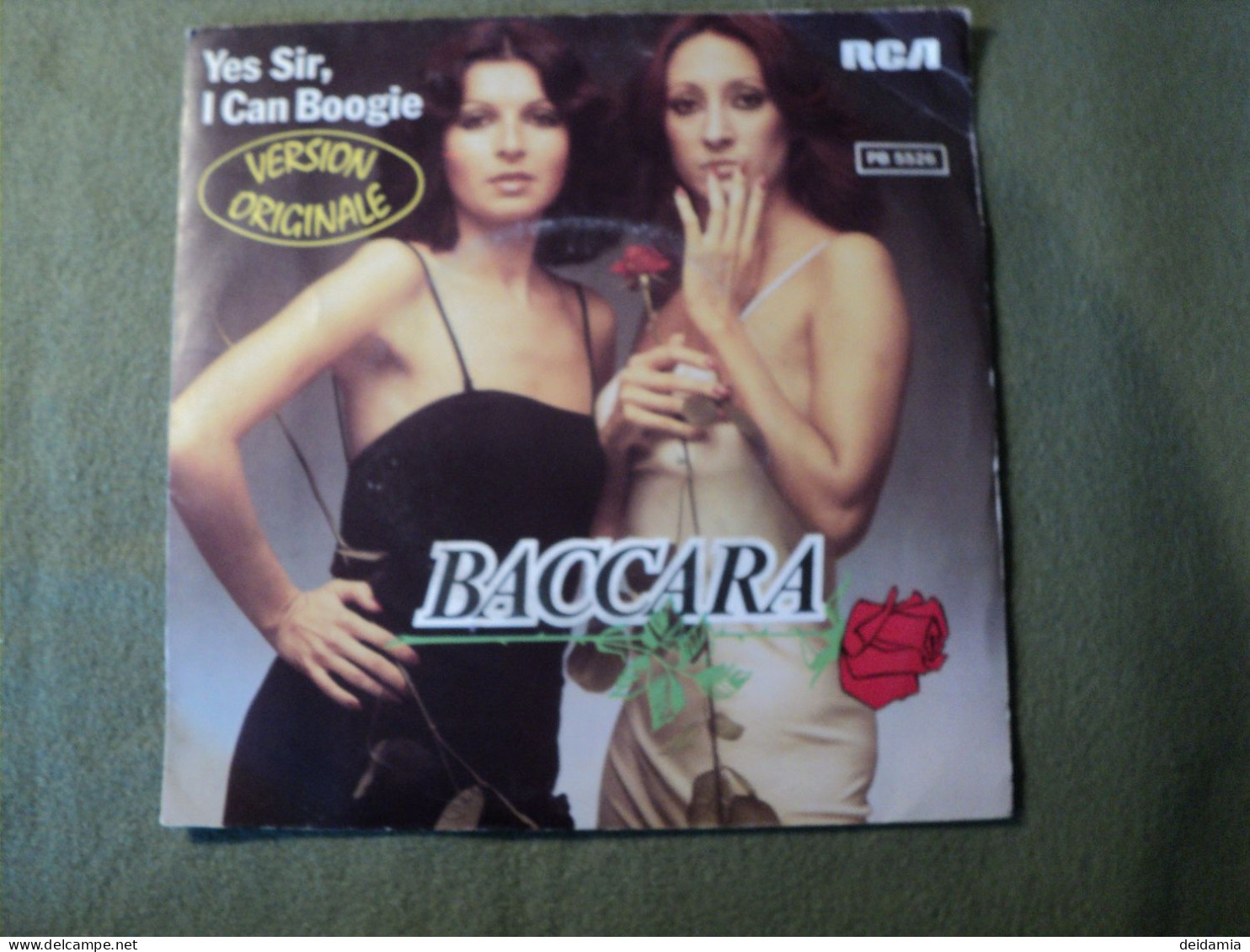 45 TOURS BACCARA. 1977. RCA PB 5526 YES SIR I CAN BOOGIE / CARA MIA. ARTISTES CREDITES TELS FRANK DOSTAL / ROLF SOJA ET - Disco & Pop