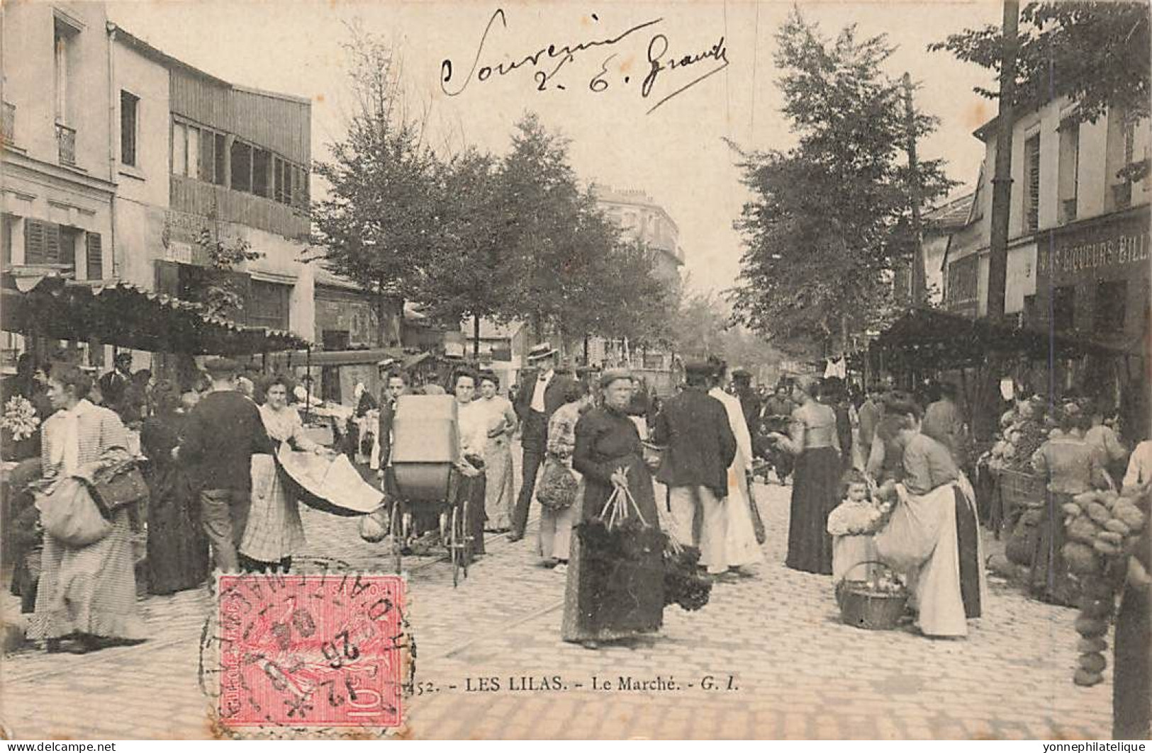 93 - SEINE SAINT DENIS - LES LILAS - Le Marché - 10596 - Les Lilas