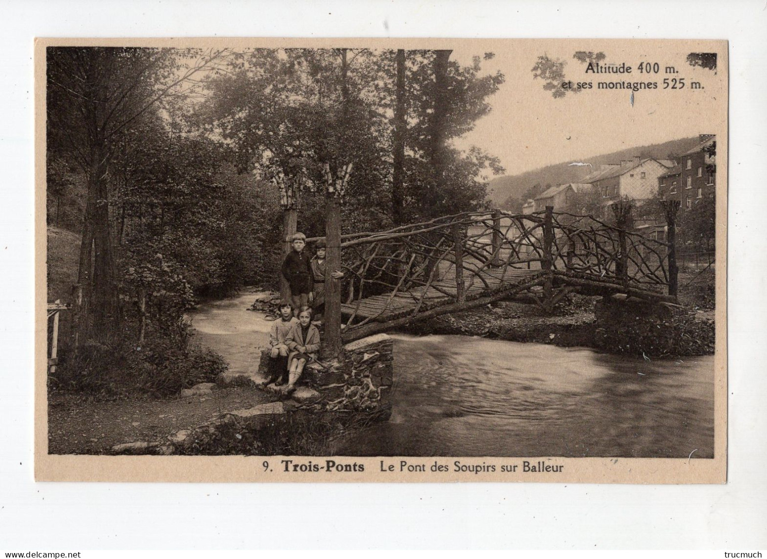 295 - TROIS - PONTS - Le Pont Des Soupirs Sur Balleur - Trois-Ponts