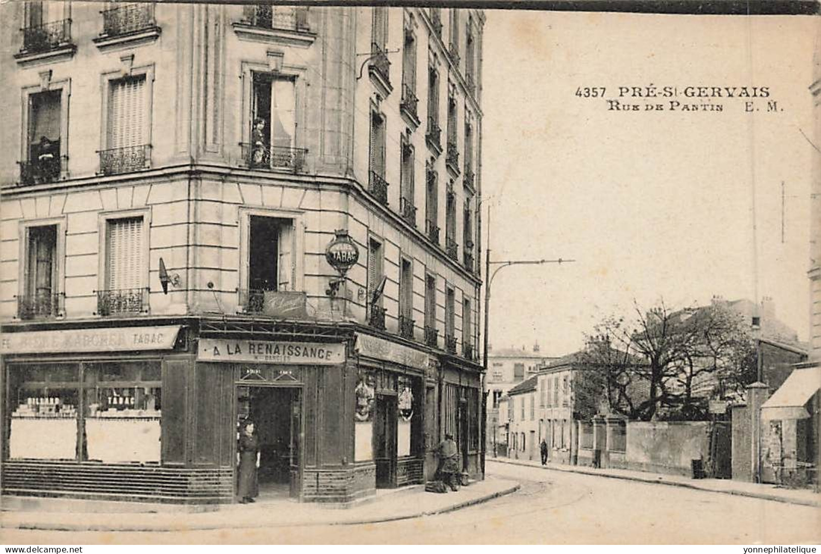 93 - SEINE SAINT DENIS - LE PRÉ ST GERVAIS - Rue De Paris - Maison DANGLES "à La Renaissance"- 10636 - Le Pre Saint Gervais