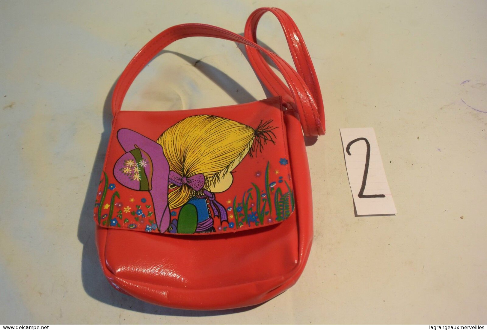 C2 Sac à Main Cartable Vintage Rouge - Lederwaren