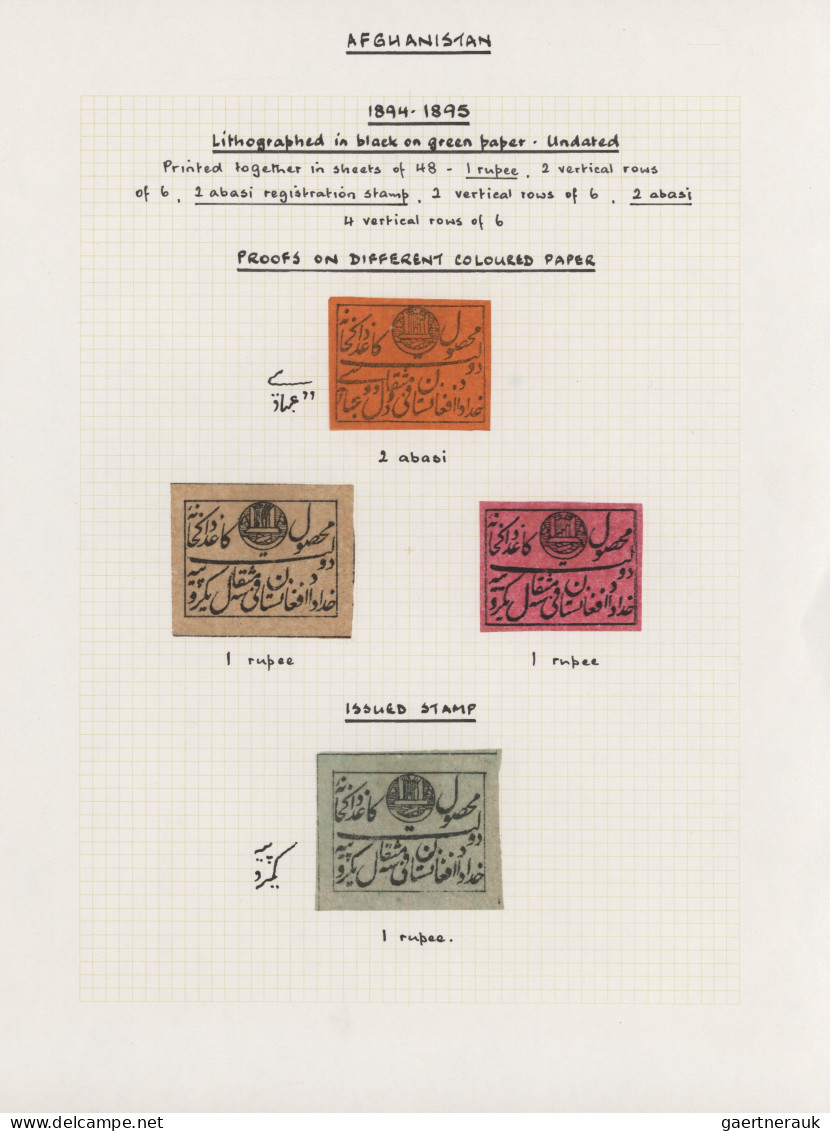 Afghanistan: 1871/1899: Collection Of More Than 160 Stamps And Three Covers, Fro - Afghanistan