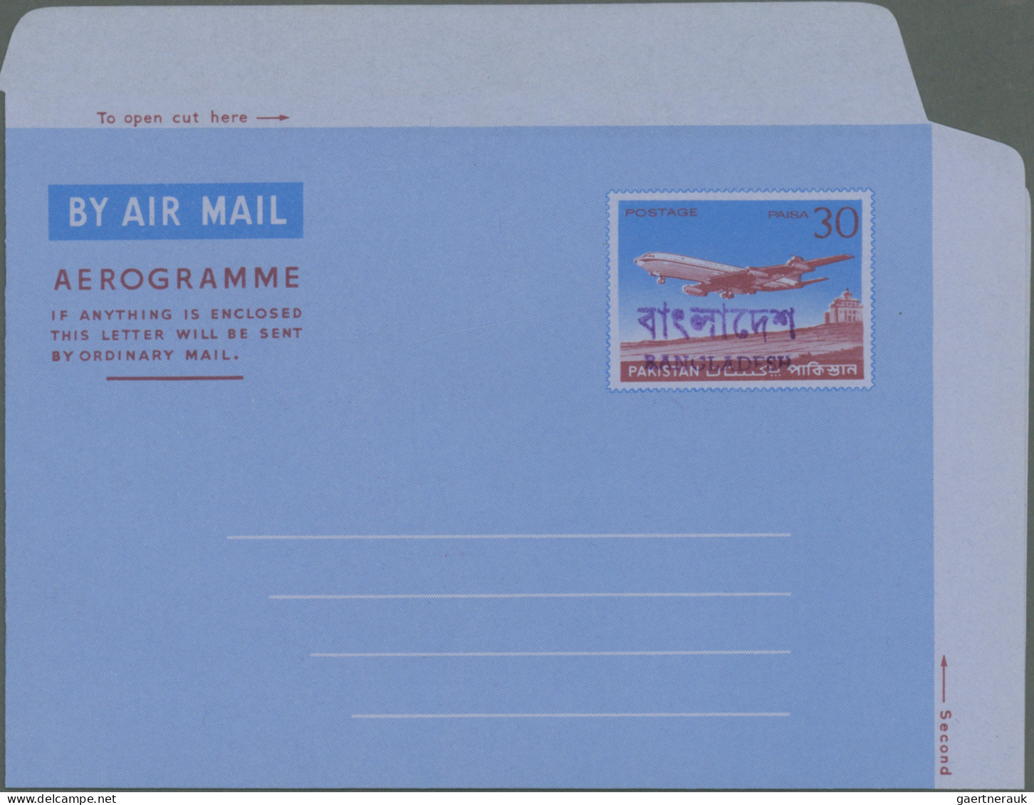 Bangladesch - postal stationery: 1972/1992, comprehensive collection of apprx. 8