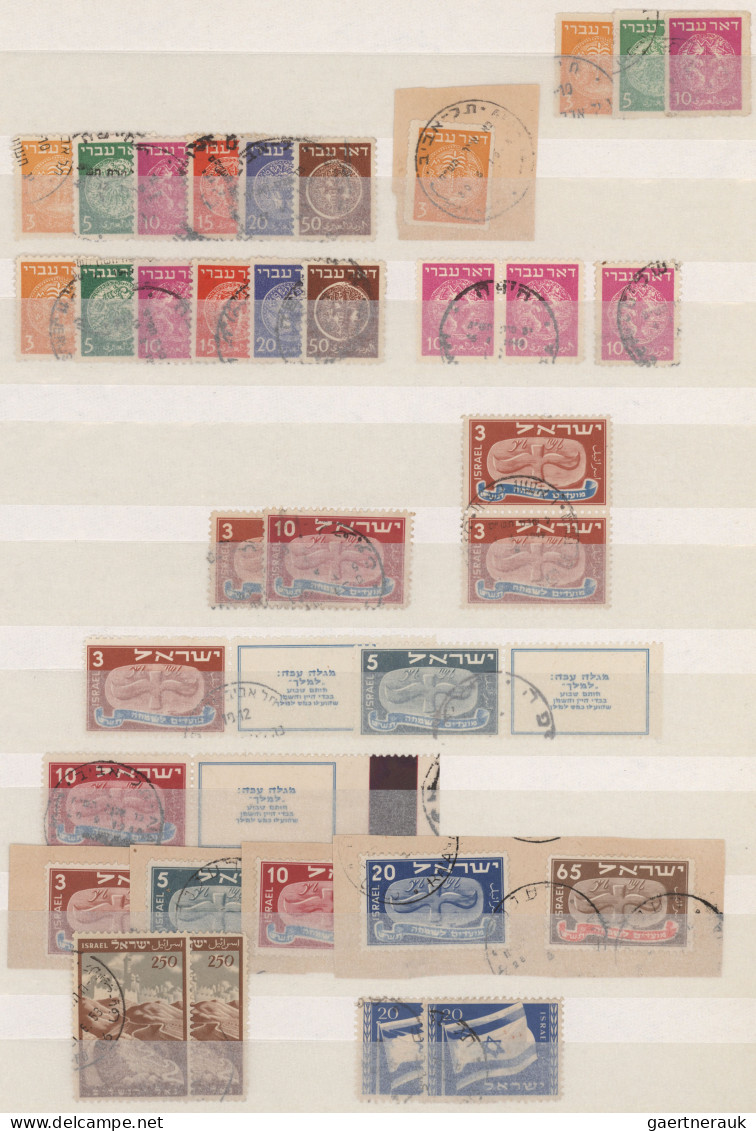 Israel: 1948/2005 (approx.), collection in six albums/stockbooks, including valu