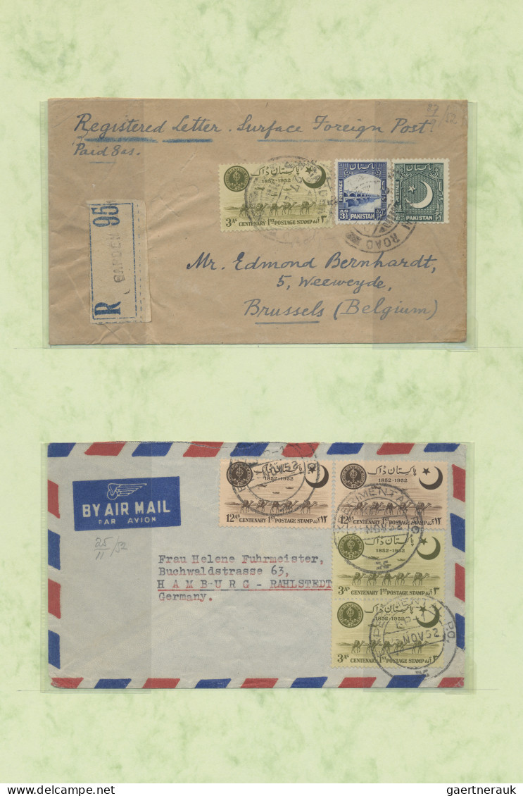 Pakistan: 1948/1970, a decent collection in two albums well arranged on pages, c