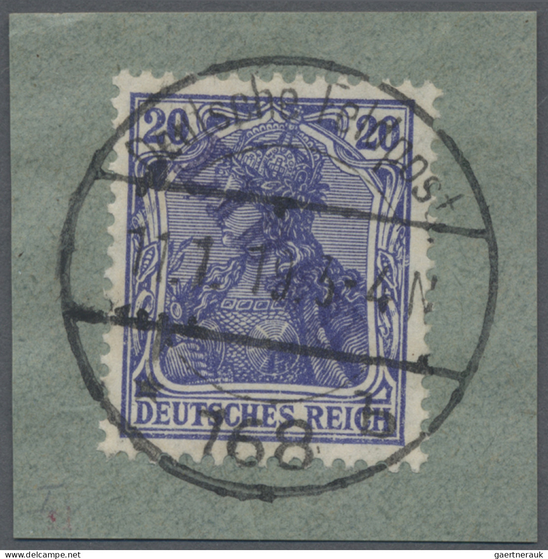 Deutsche Besetzung I. WK: Postgebiet Ober. Ost - Libau: 1919 Überkompletter Satz - Besetzungen 1914-18