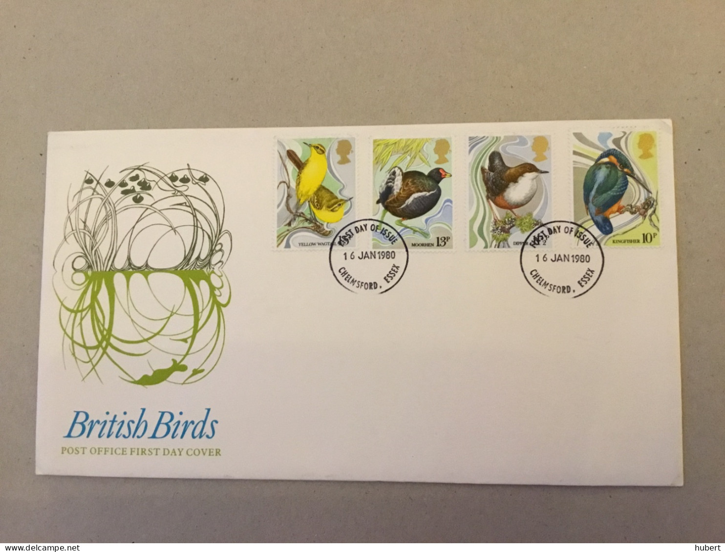 Grande-Bretagne  FDC British Birds 1980 - 1971-1980 Dezimalausgaben