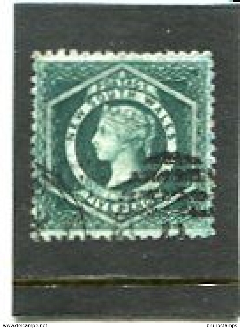 AUSTRALIA/NEW SOUTH WALES - 1885  5d  GREEN  FINE USED  SG 233a - Used Stamps