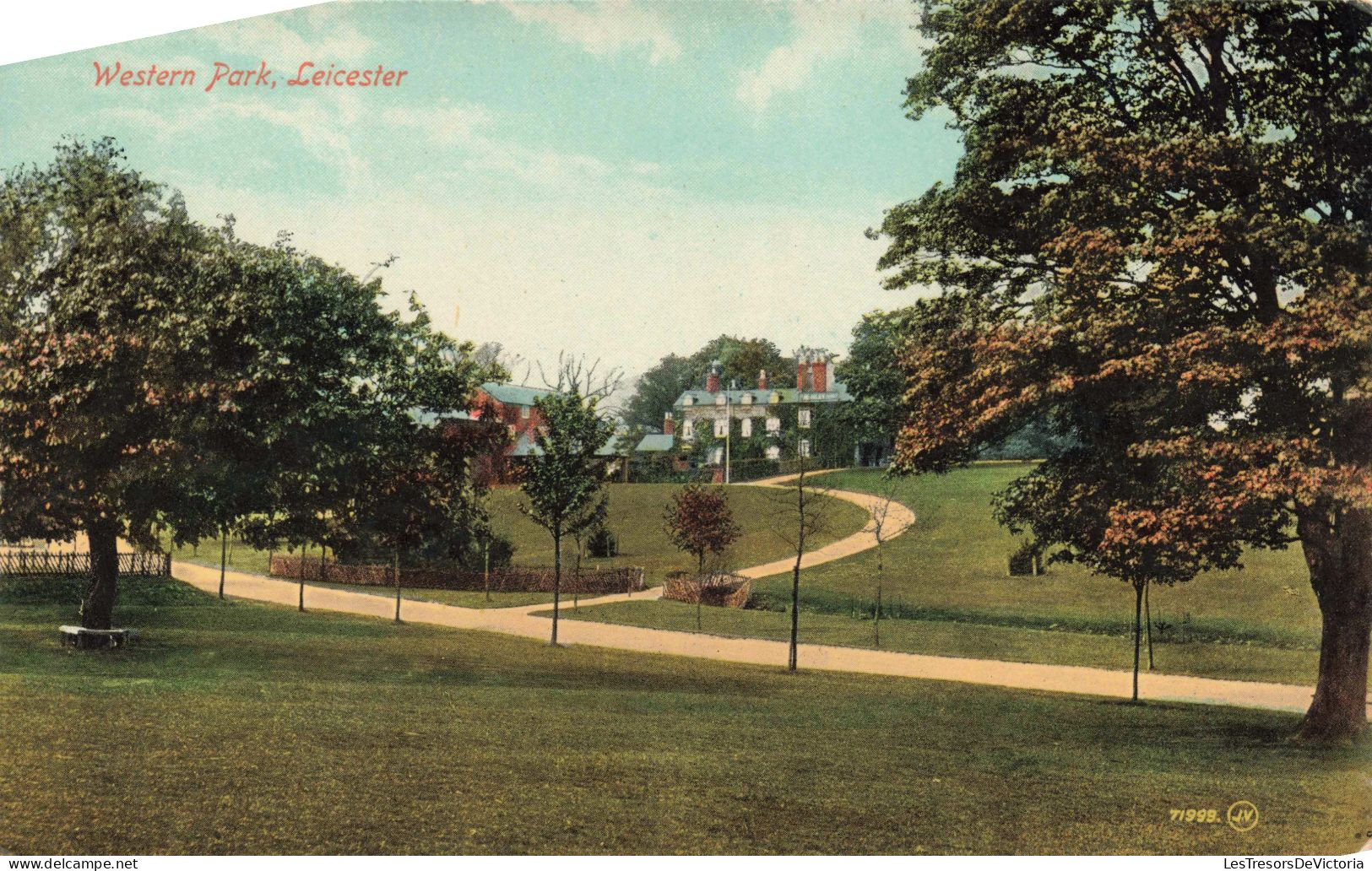 ANGLETERRE - Leicester - Western Park - Carte Postale Ancienne - Leicester