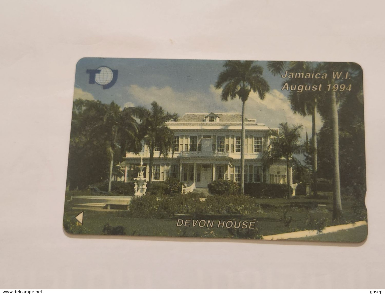 JAMAICA-(18JAMB-JAM-18B)-Devon House  August-'94-(19)-(18JAMB036429)-(J$20)-used Card+1card Prepiad - Jamaica