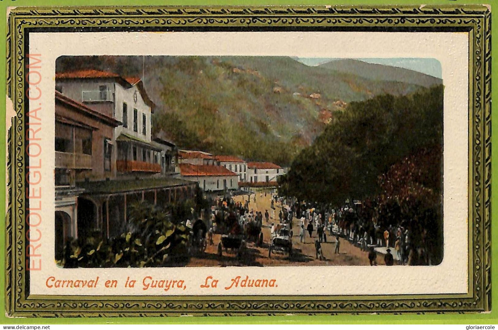 Af3010 -  VENEZUELA - VINTAGE POSTCARD - La Guaira  - La Aduana - Venezuela