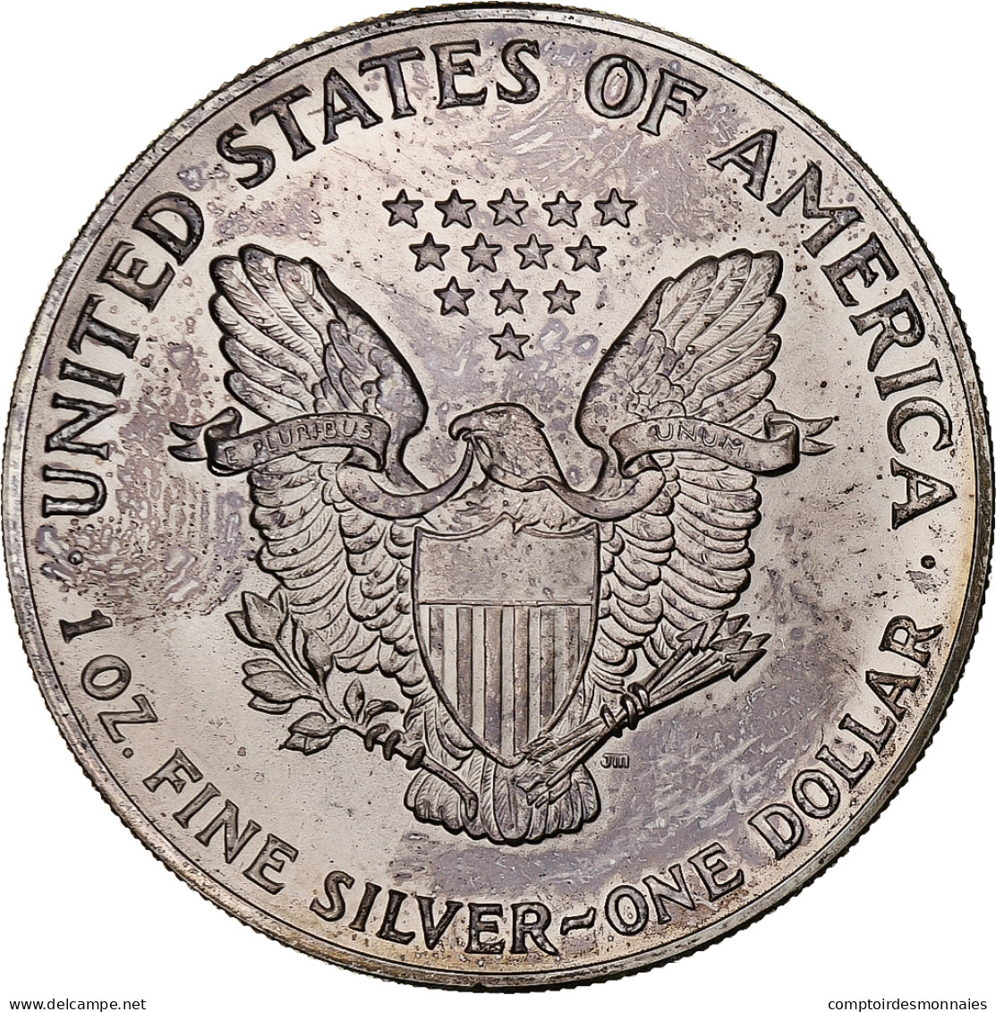 États-Unis, Dollar, Silver Eagle, 1992, 1 Oz, Argent, SUP - Zilver