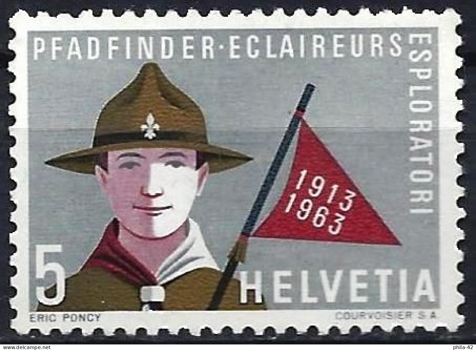 Switzerland 1963 - Mi 768 - YT 705 ( Scouting ) MNH** - Oblitérés