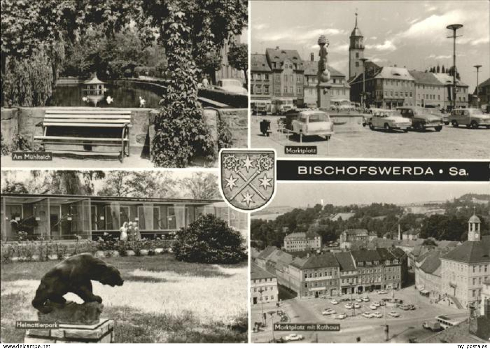 41534383 Bischofswerda Am Muehlteich Marktplatz Heimattierpark Rathaus Bischofsw - Bischofswerda