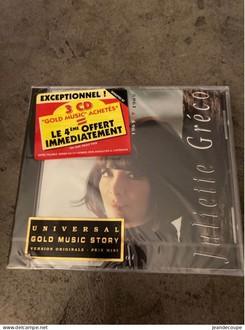 Cd- Neuf Sous Blister - Juliette Gréco - - Autres - Musique Française